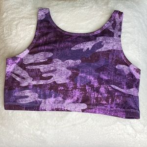 Plus size sports bra